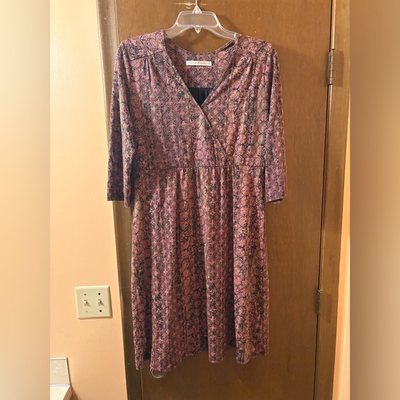 LAST CHANCE | Peruvian Connection Margaux Pima cotton multicolor jersey dress - Picture 1 of 4